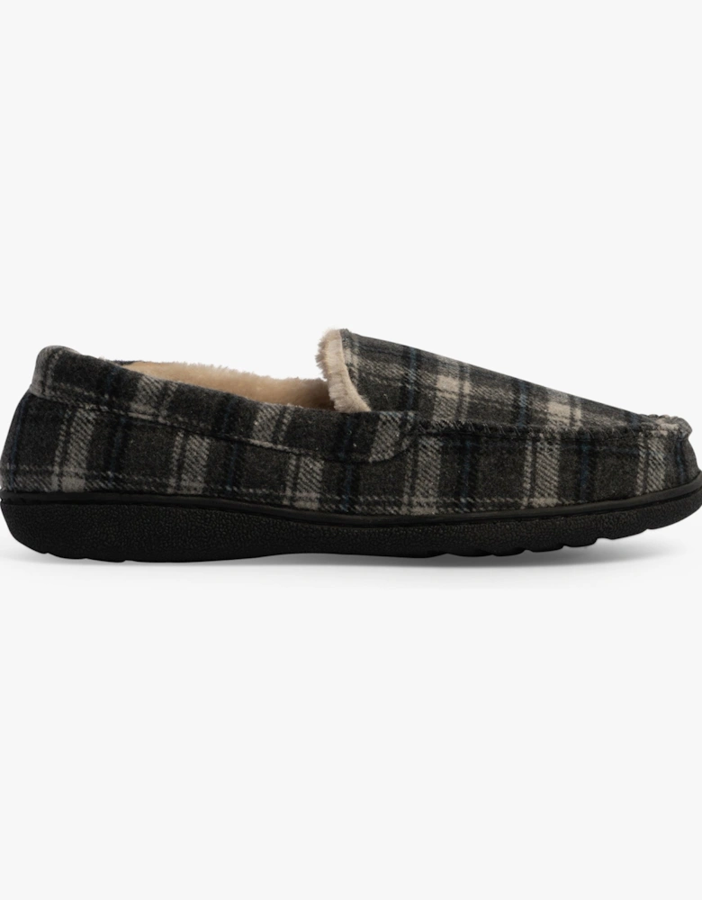 Jo & Joe ELSWICK Mens Slippers Grey