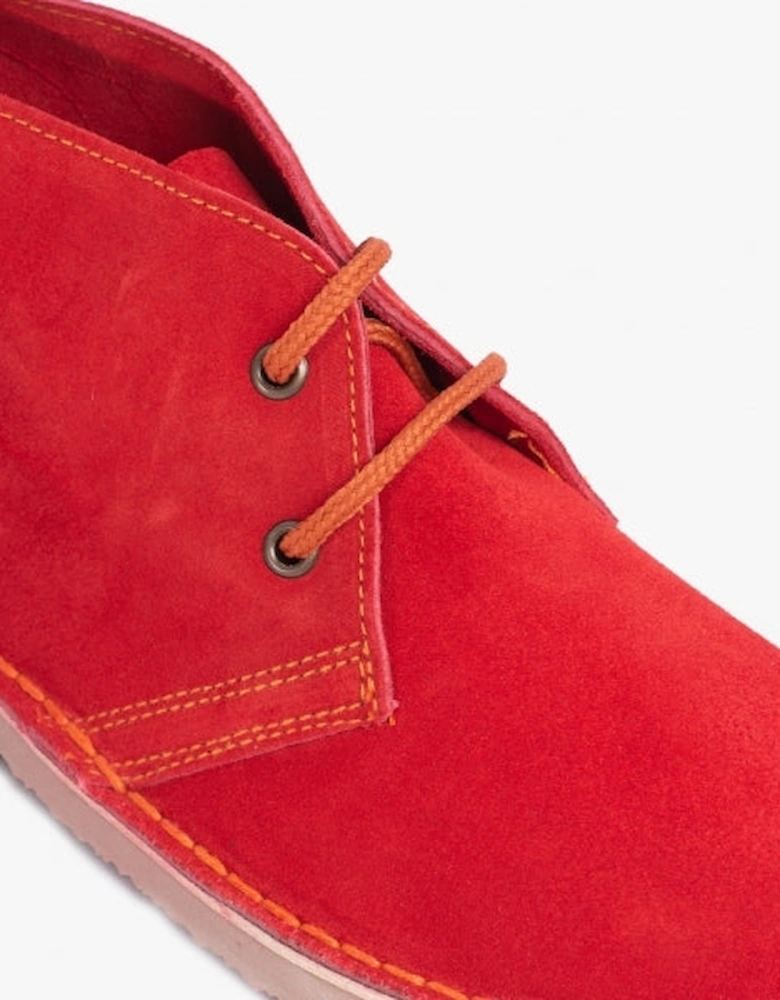 M467DS Unisex Desert Boots Red