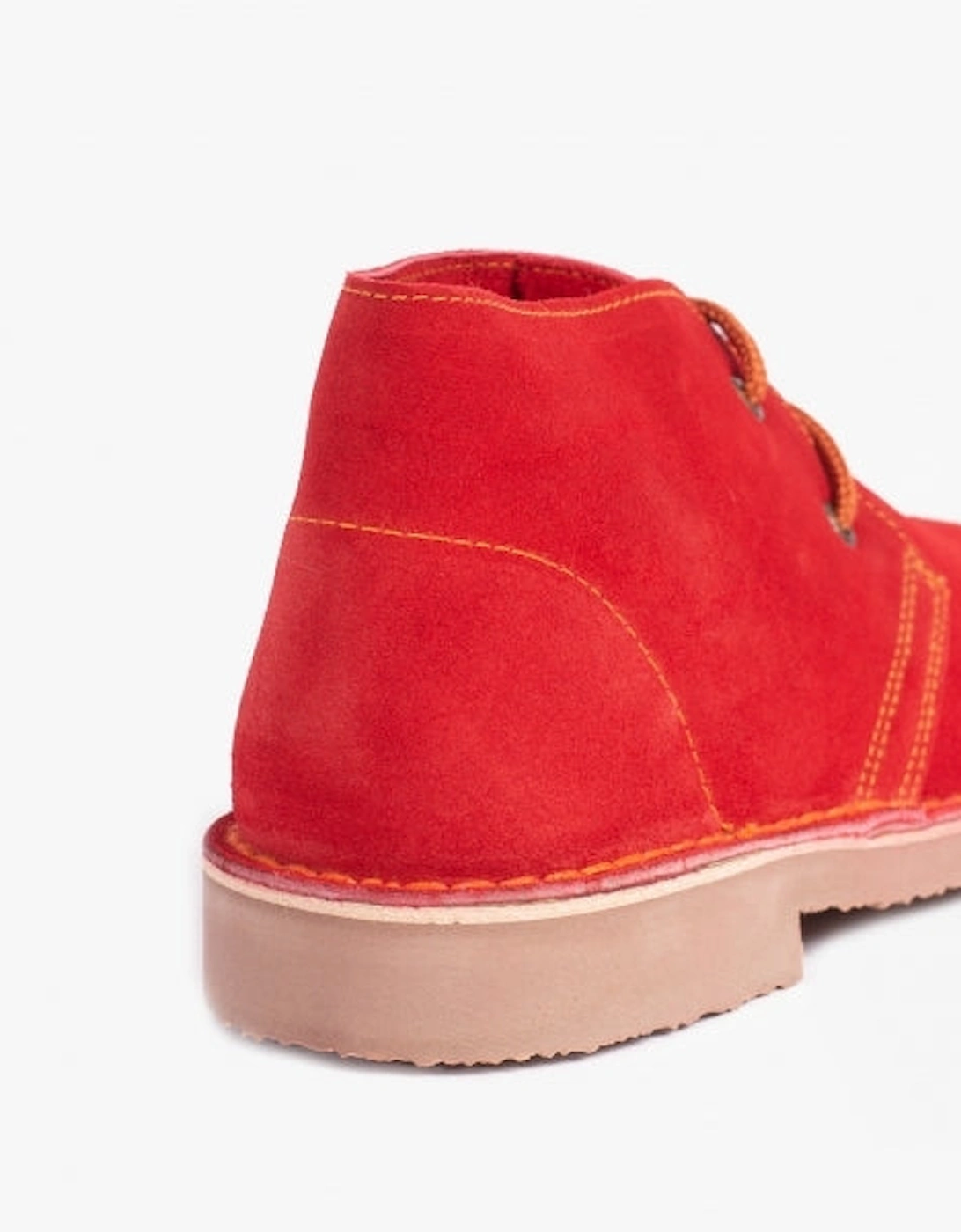 M467DS Unisex Desert Boots Red