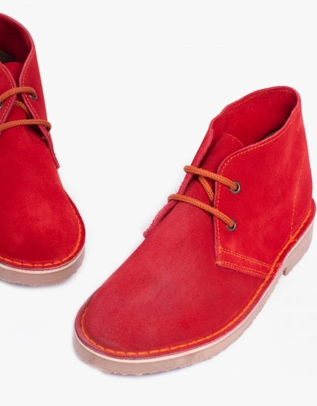 M467DS Unisex Desert Boots Red