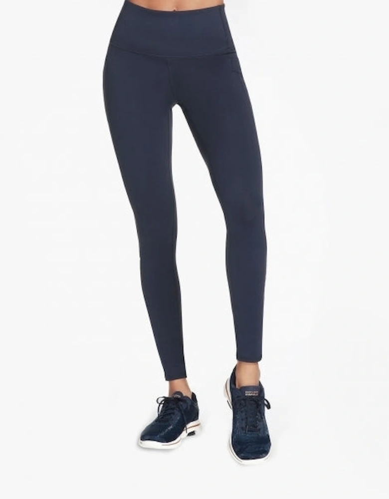 W03LG30B/NVY GOFLEX Womens Gym Leggings Blue Iris