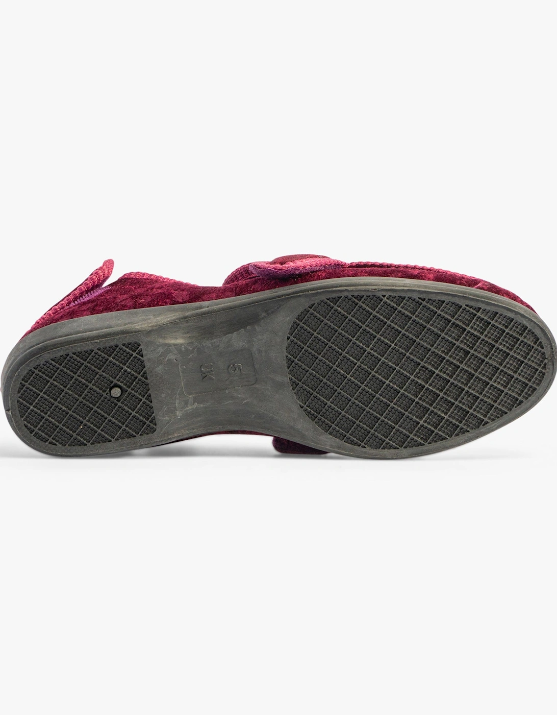 Jo & Joe GLADYS Womens Full Slippers Wine