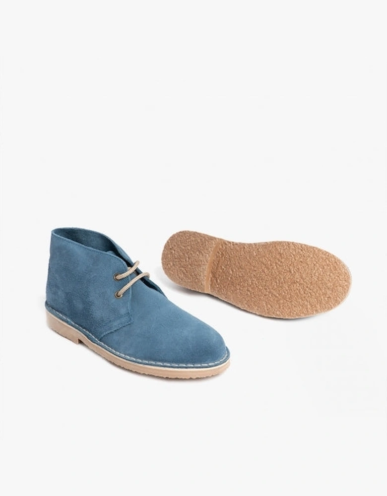 MACIE Womens Desert Boots Blue