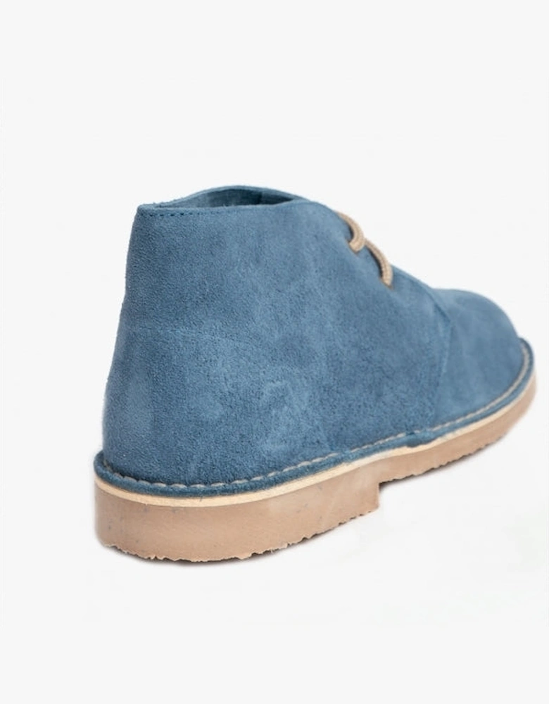 MACIE Womens Desert Boots Blue