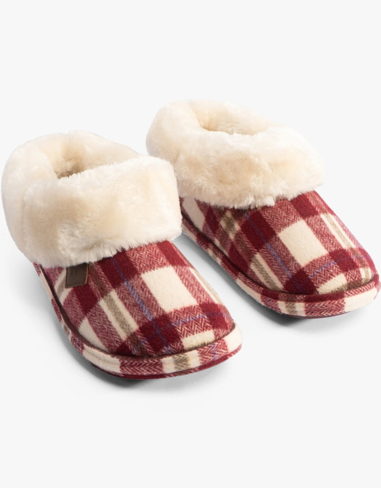 Jo & Joe GLENROYAL Womens Slippers Cherry