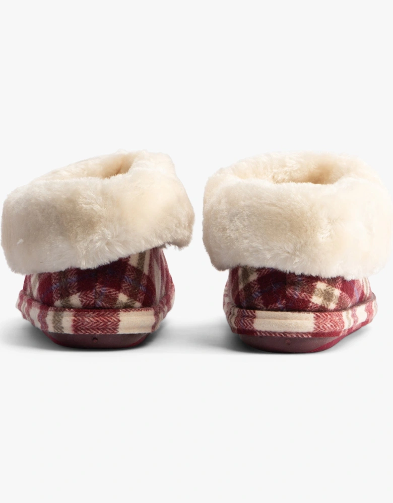 Jo & Joe GLENROYAL Womens Slippers Cherry