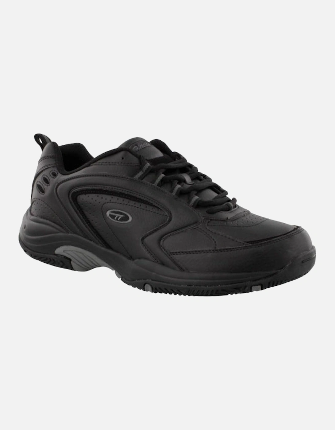 BLAST LITE Mens Jogging Trainers Black/Grey, 2 of 1