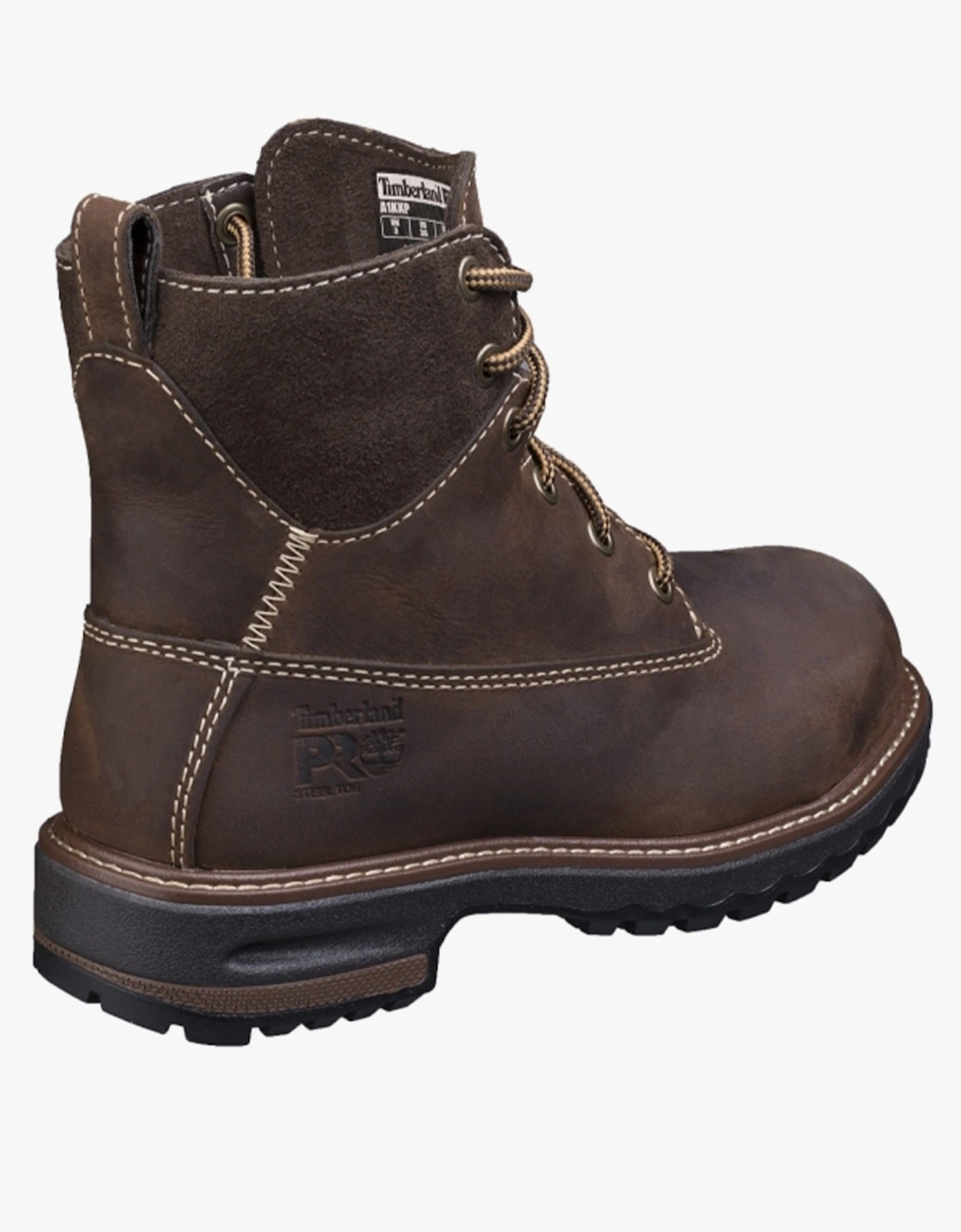 Pro HIGHTOWER Womens Leather Safety Boots Kaffee