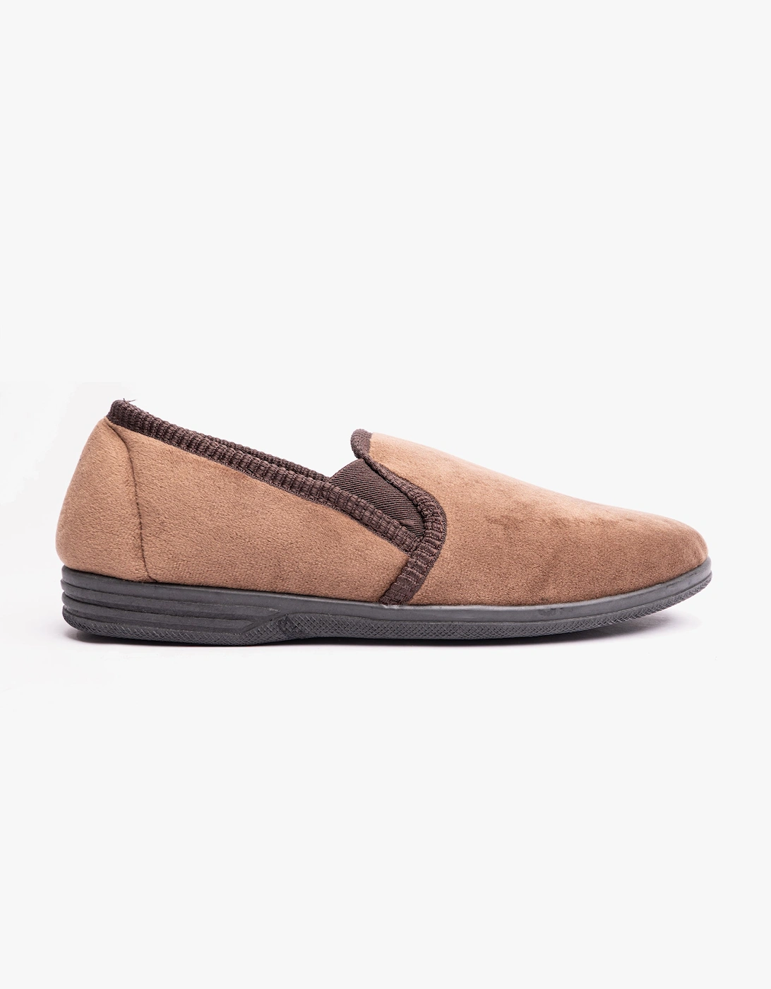 Jojoe Jojoe Men's Jo & Joe JAKE Mens Full Slippers Brown