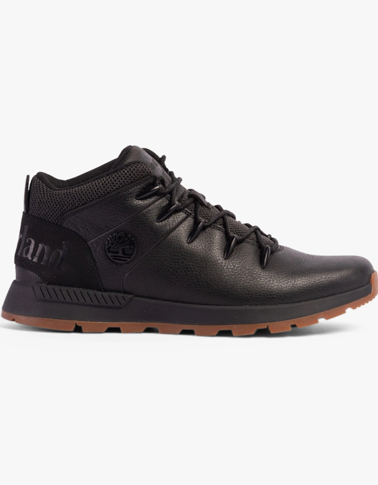 SPRINT TREKKER Mens Trainers Jet Black