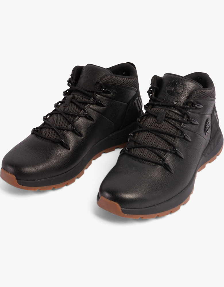 SPRINT TREKKER Mens Trainers Jet Black