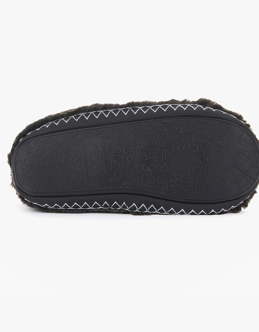 MARILYN Womens Faux Fur Boot Slippers Charcoal