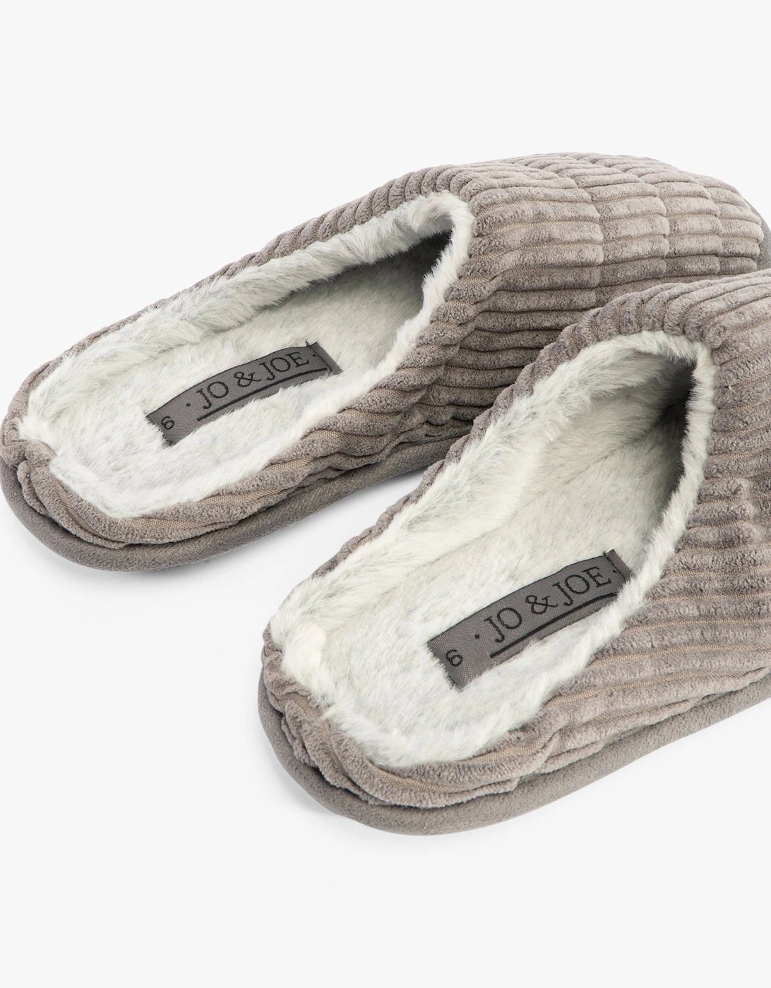 Jo & Joe LINEA Womens Slippers Grey