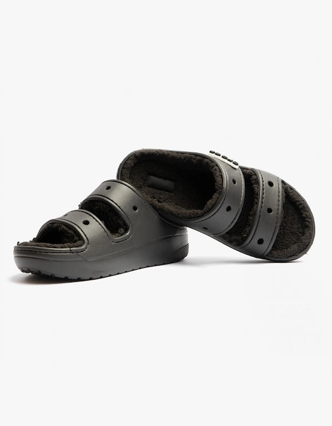 207446-060 CLASSIC COZZZY Unisex Sliders Black