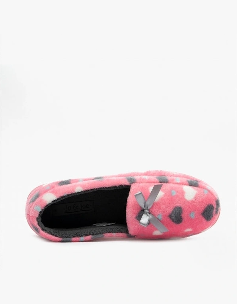 Jo & Joe LOCKHART Womens Full Slippers Pink