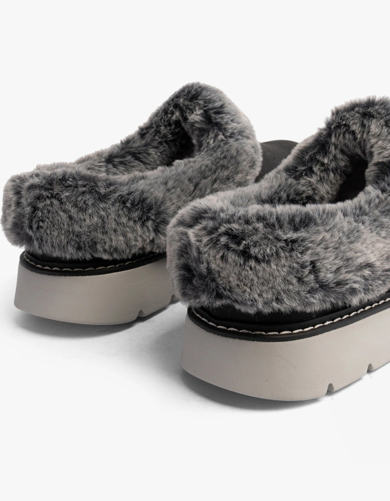 114762/BLK KEEPSAKES LITE - COZY BLEND Womens Slippers Black