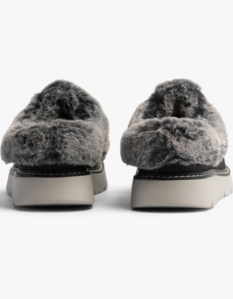 114762/BLK KEEPSAKES LITE - COZY BLEND Womens Slippers Black