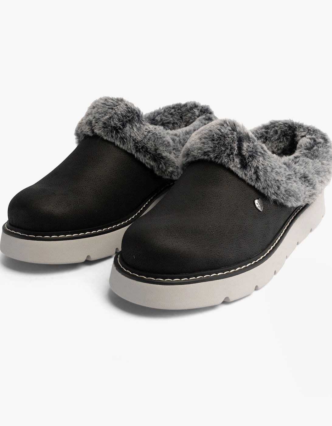 114762/BLK KEEPSAKES LITE - COZY BLEND Womens Slippers Black