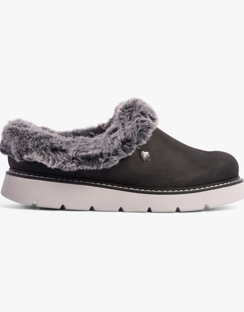 114762/BLK KEEPSAKES LITE - COZY BLEND Womens Slippers Black