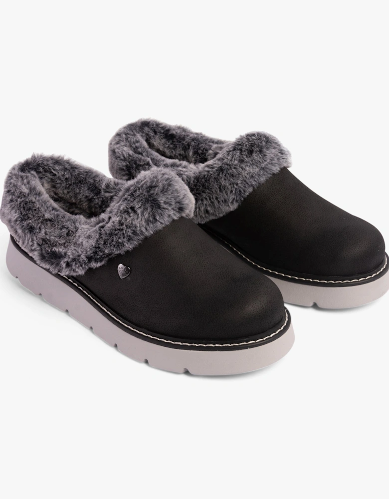 114762/BLK KEEPSAKES LITE - COZY BLEND Womens Slippers Black
