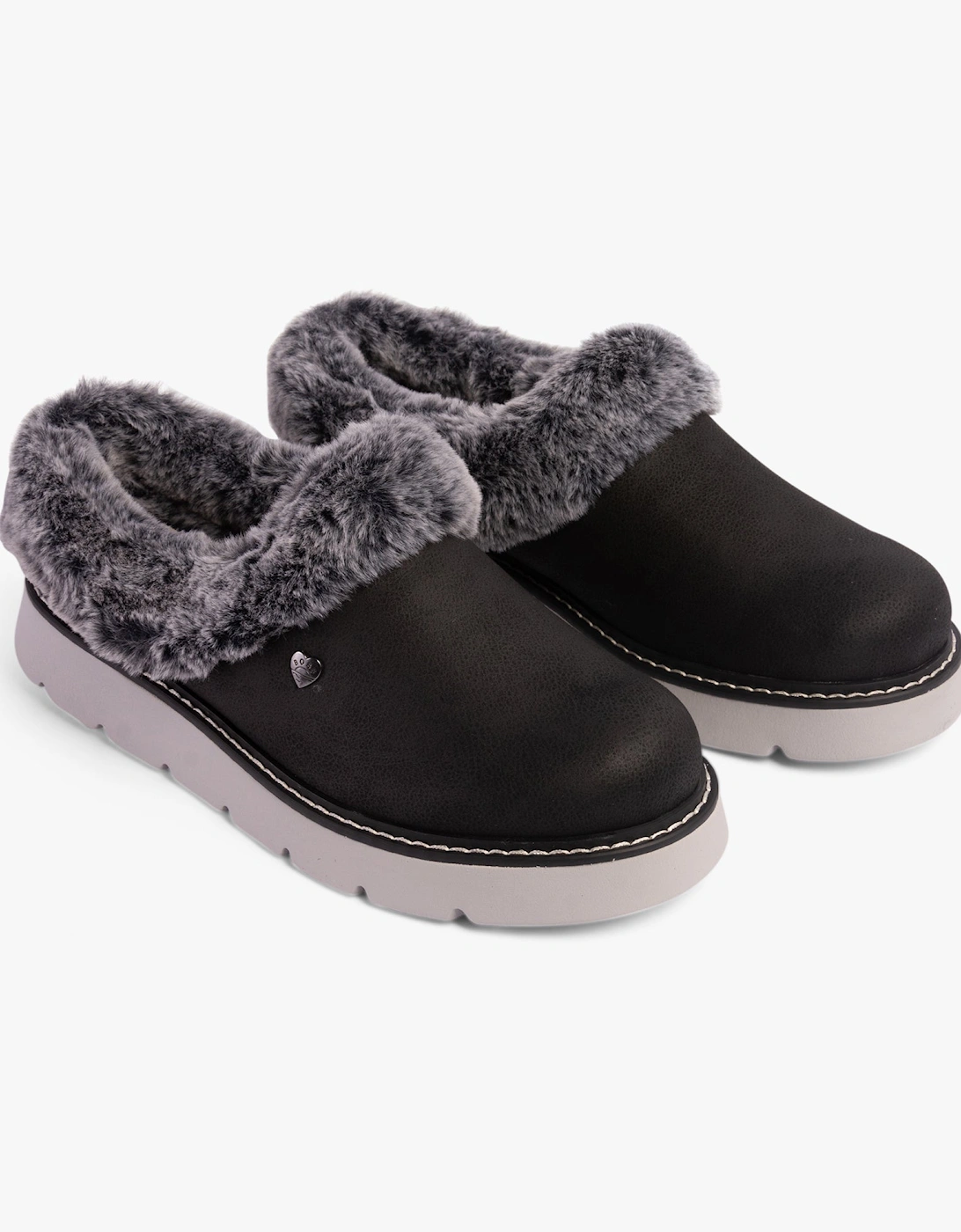 114762/BLK KEEPSAKES LITE - COZY BLEND Womens Slippers Black