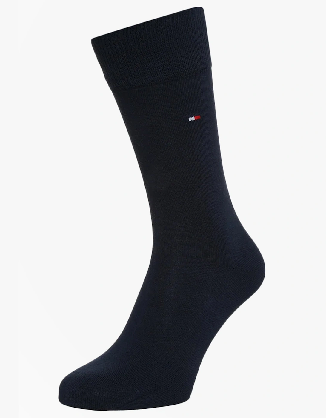 2 Pack Mens Crew Classic Socks Red/Navy