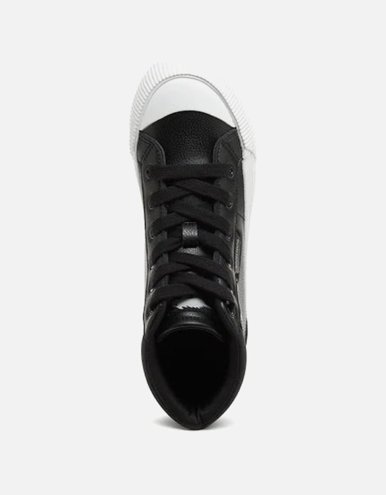 CHEERY HI Womens High Tops Black