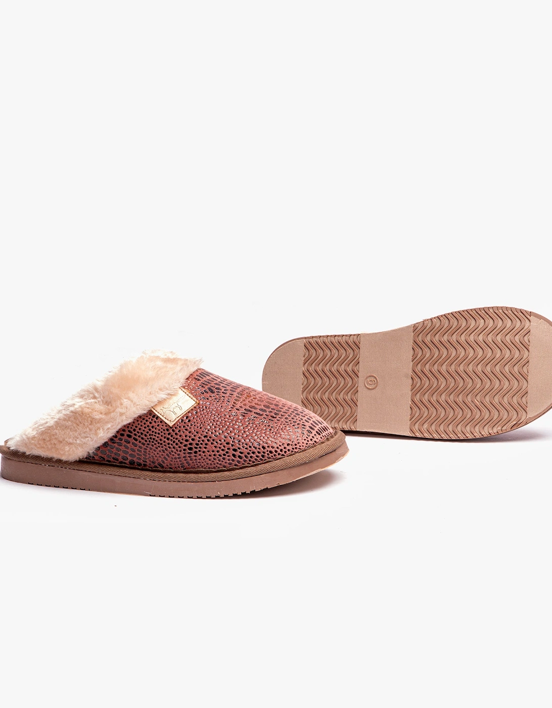 Jo & Joe MOSAIC Womens Slippers Blush