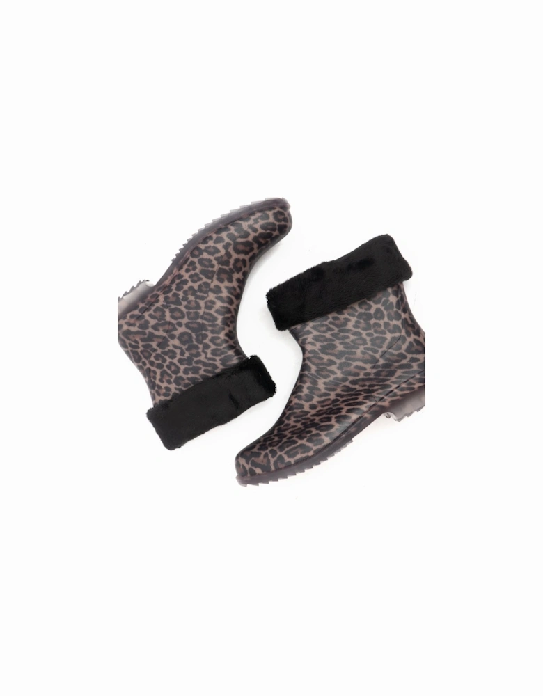 LINA Womens Warm Lined Boots Leopard