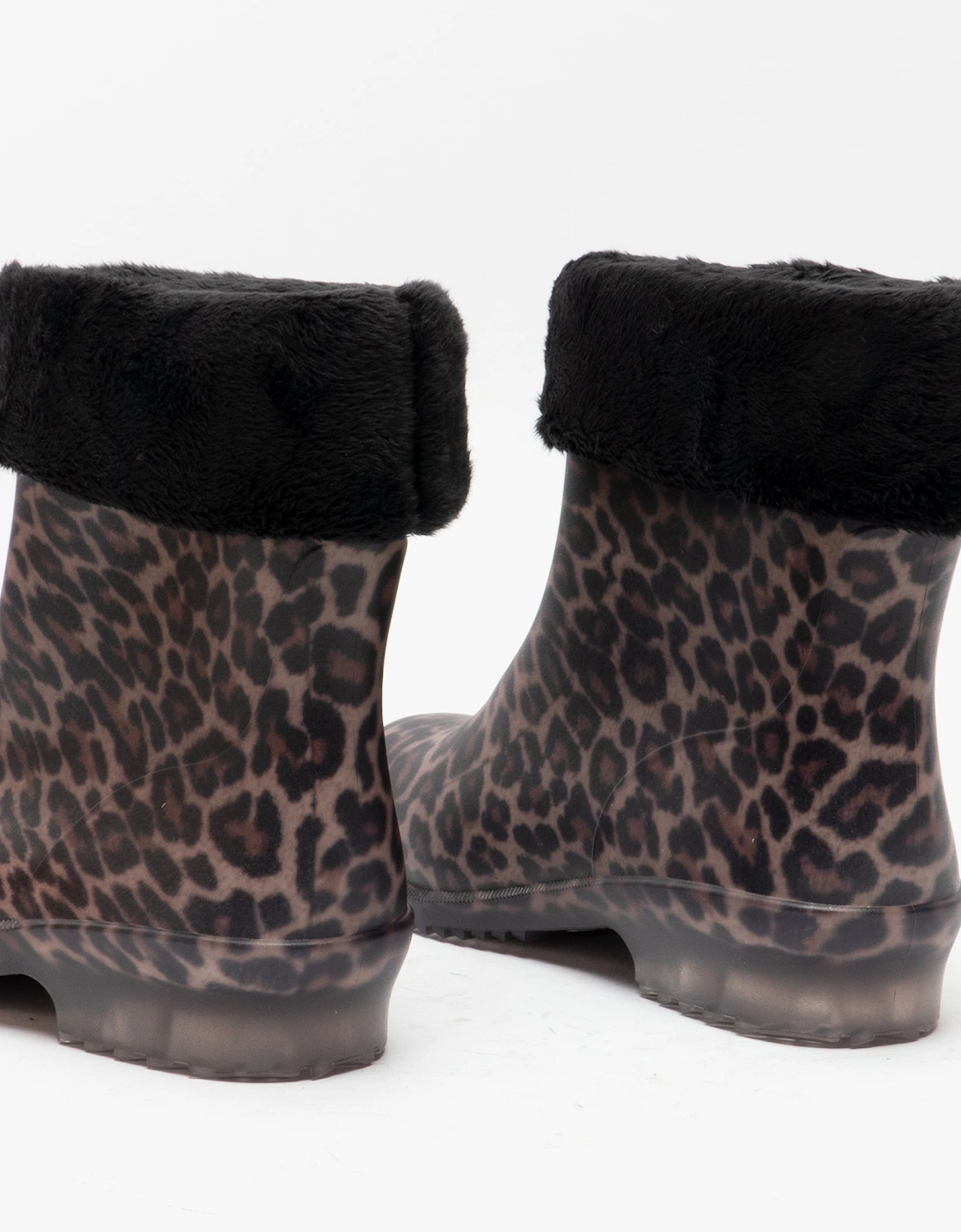 LINA Womens Warm Lined Boots Leopard