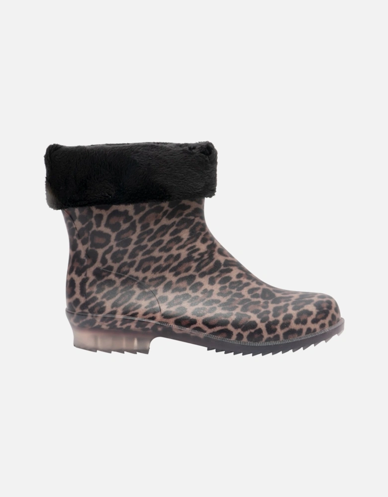 LINA Womens Warm Lined Boots Leopard