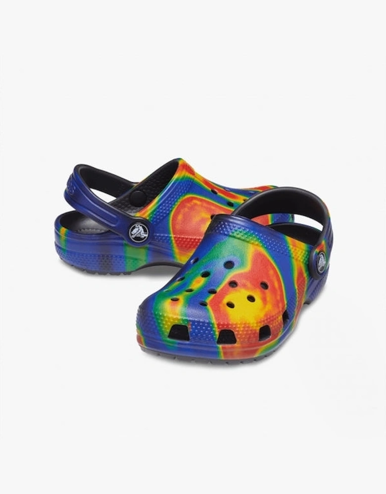 207588-089 CLASSIC SOLARIZED Kids Clogs Black/Navy