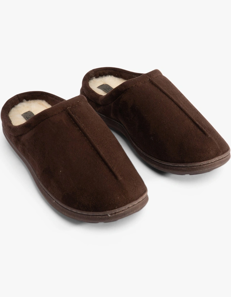 Jo & Joe OAKLEY Mens Slippers Brown