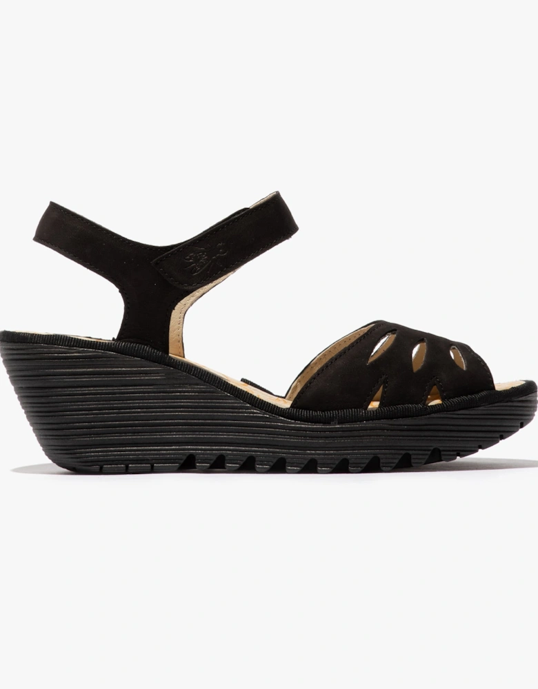 YAZI479FLY Womens Sandals Black