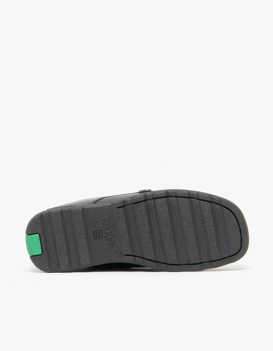 114237 FRAGMA LACE 4 EYE Boys School Shoes Black