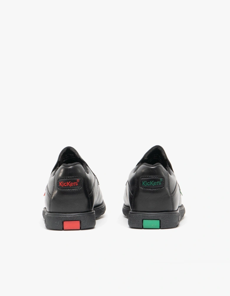 FRAGMA SLIP Leather Shoes Black