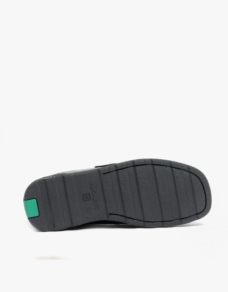 114226 FRAGMA STRAP Boys School Shoes Black