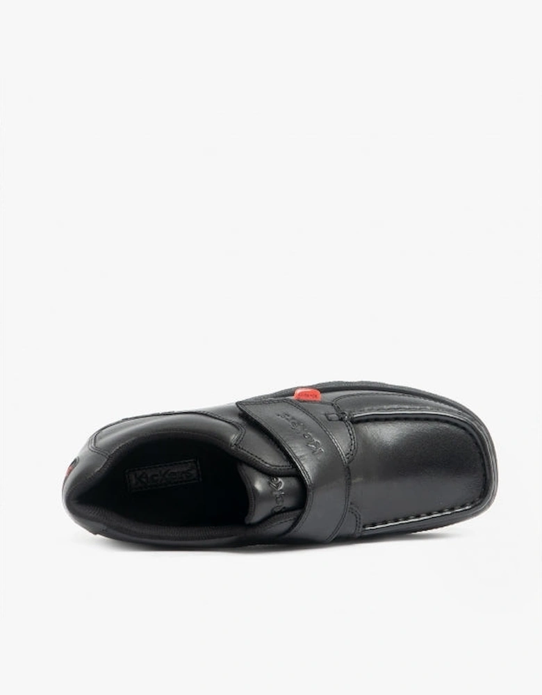 114226 FRAGMA STRAP Boys School Shoes Black