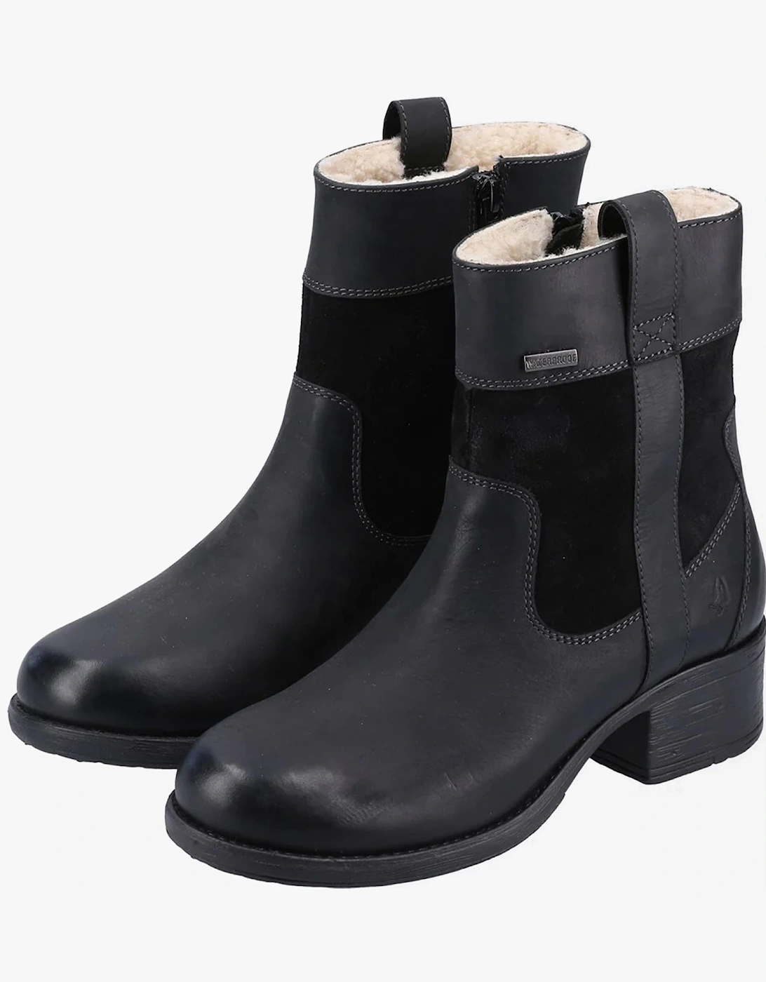 SASKIA Womens Boots Black