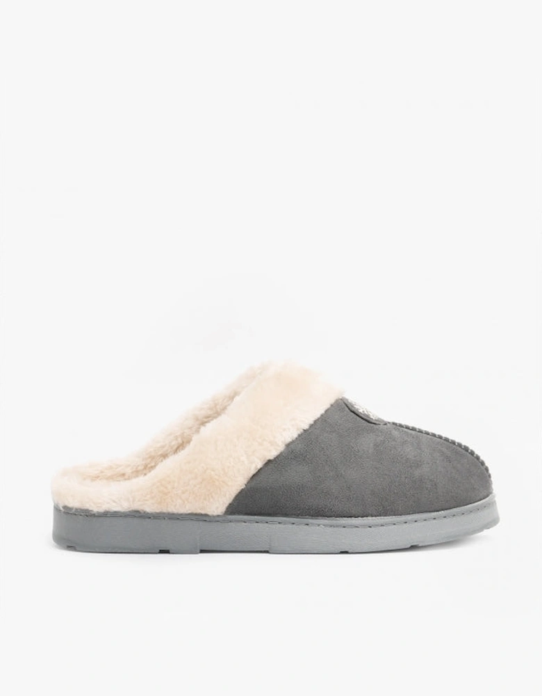 Jo & Joe SNUGGLE Womens Slippers Charcoal