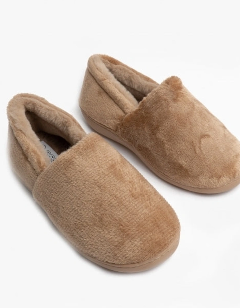 RITA Womens Full Slippers Chocolate