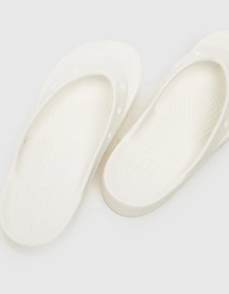 207714-100 CLASSIC PLATFORM FLIP Womens Flip-Flops White