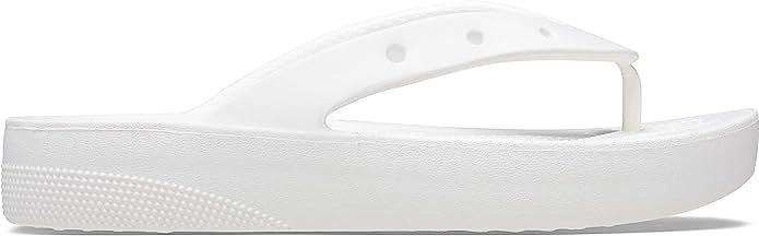 207714-100 CLASSIC PLATFORM FLIP Womens Flip-Flops White