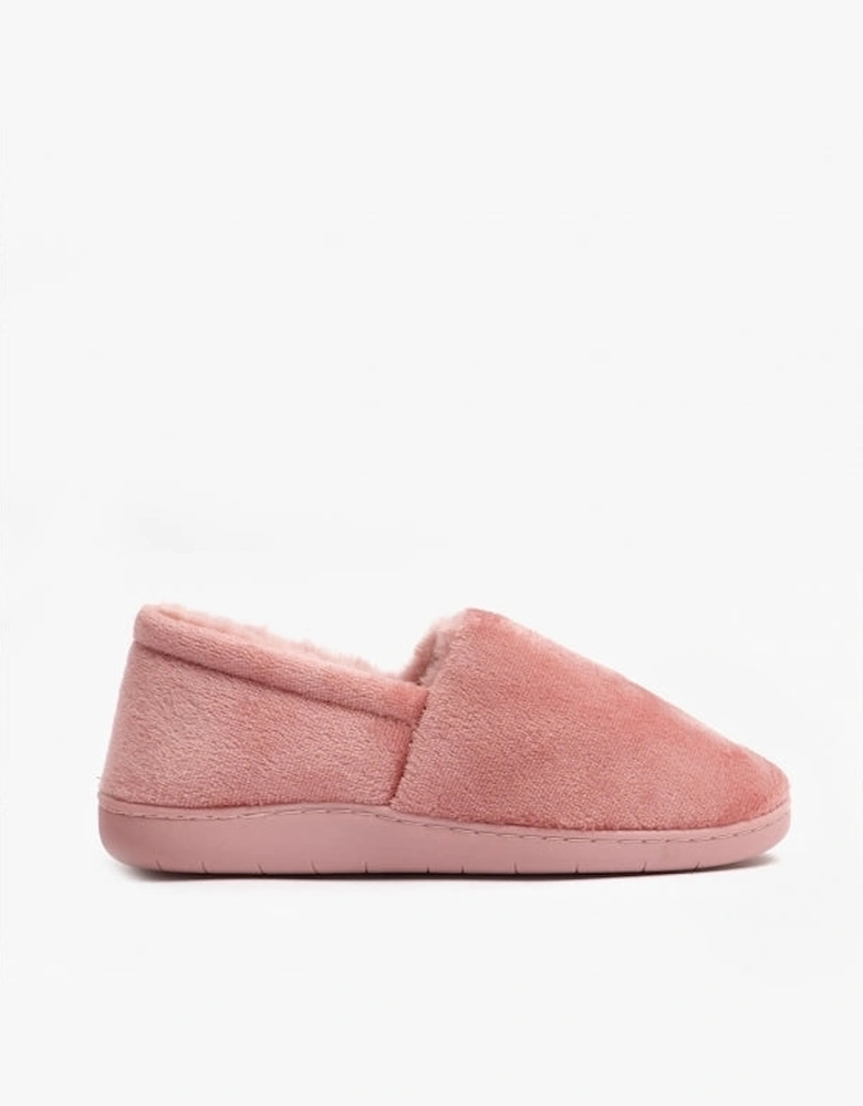 RITA Womens Full Slippers Dusty Pink