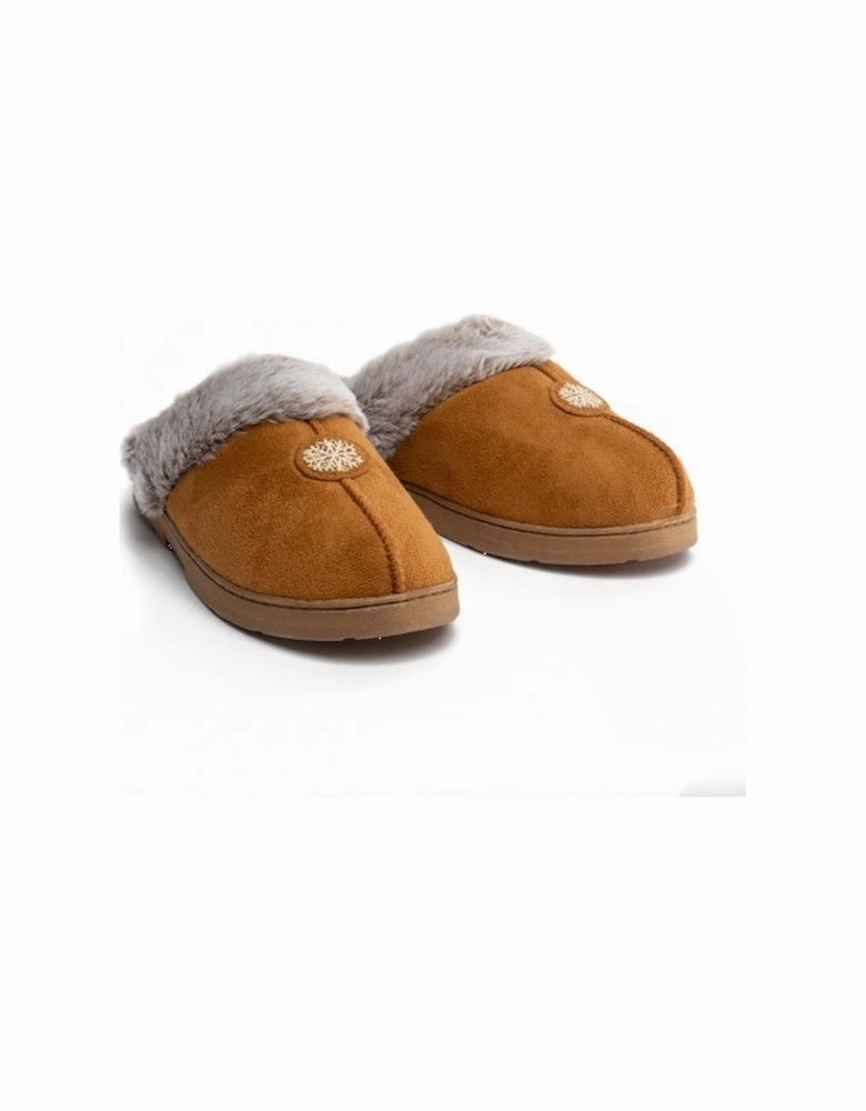 Jo & Joe SPLENDOUR Womens Slippers Chestnut