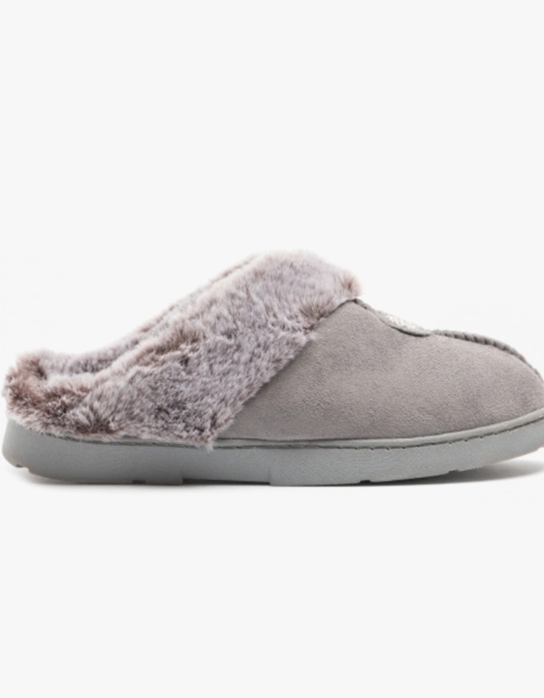 Jo & Joe SPLENDOUR Womens Mule Slippers Grey