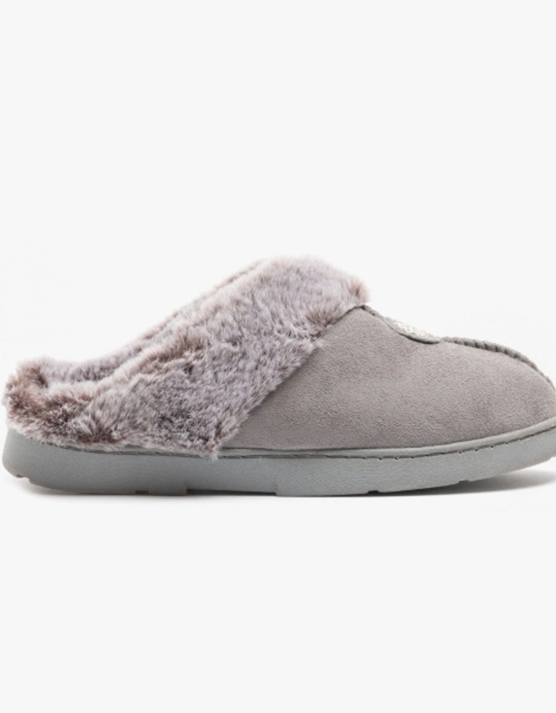 Jo & Joe SPLENDOUR Womens Mule Slippers Grey, 7 of 6