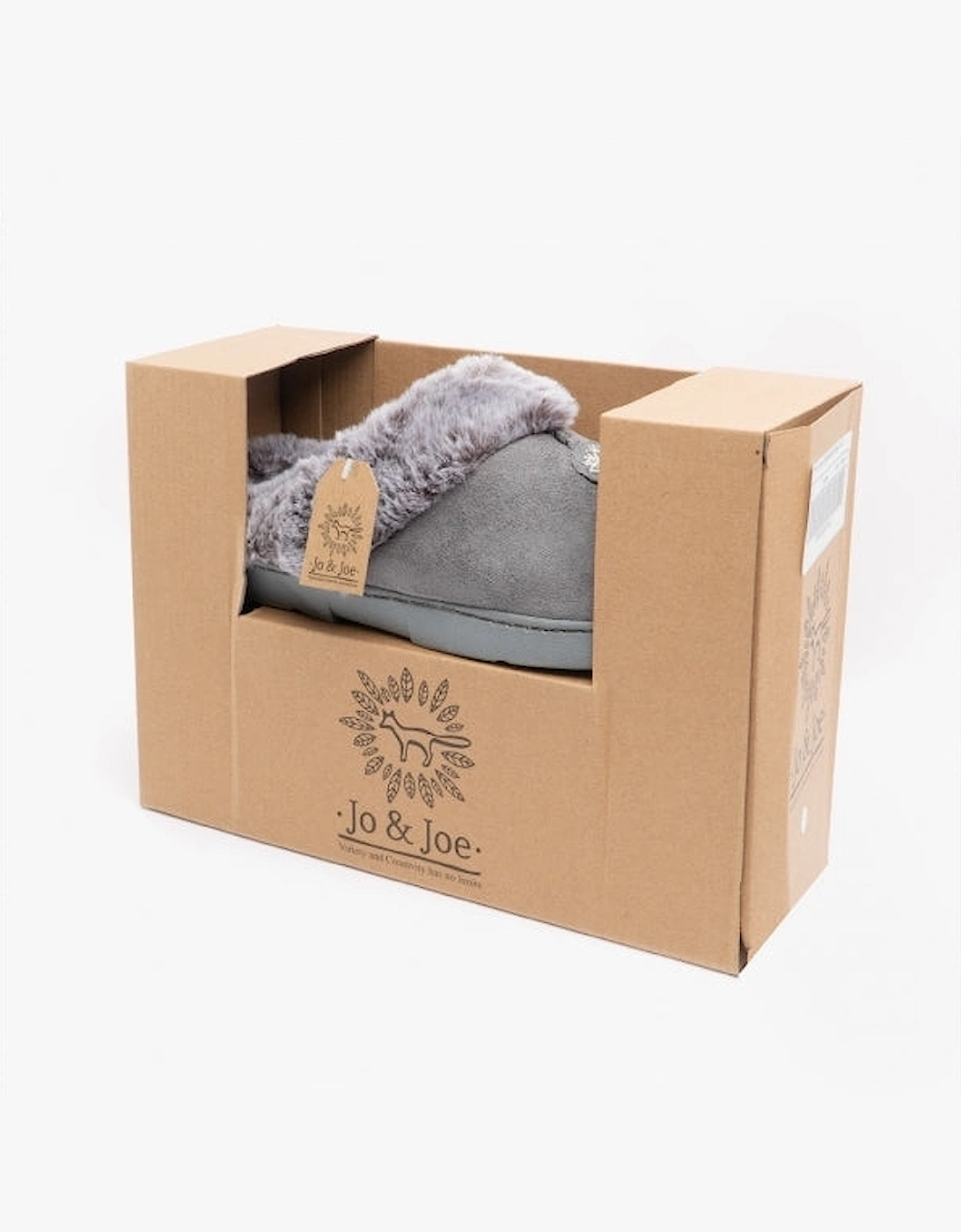 Jo & Joe SPLENDOUR Womens Mule Slippers Grey