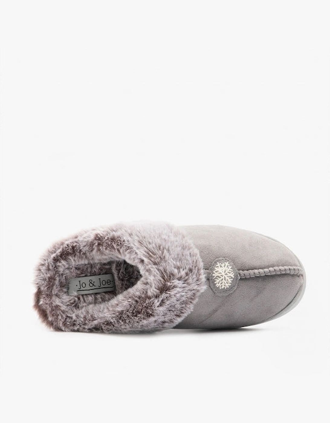 Jo & Joe SPLENDOUR Womens Mule Slippers Grey