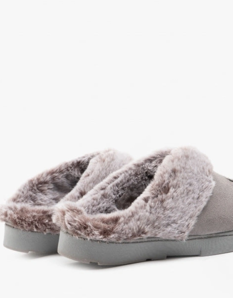 Jo & Joe SPLENDOUR Womens Mule Slippers Grey